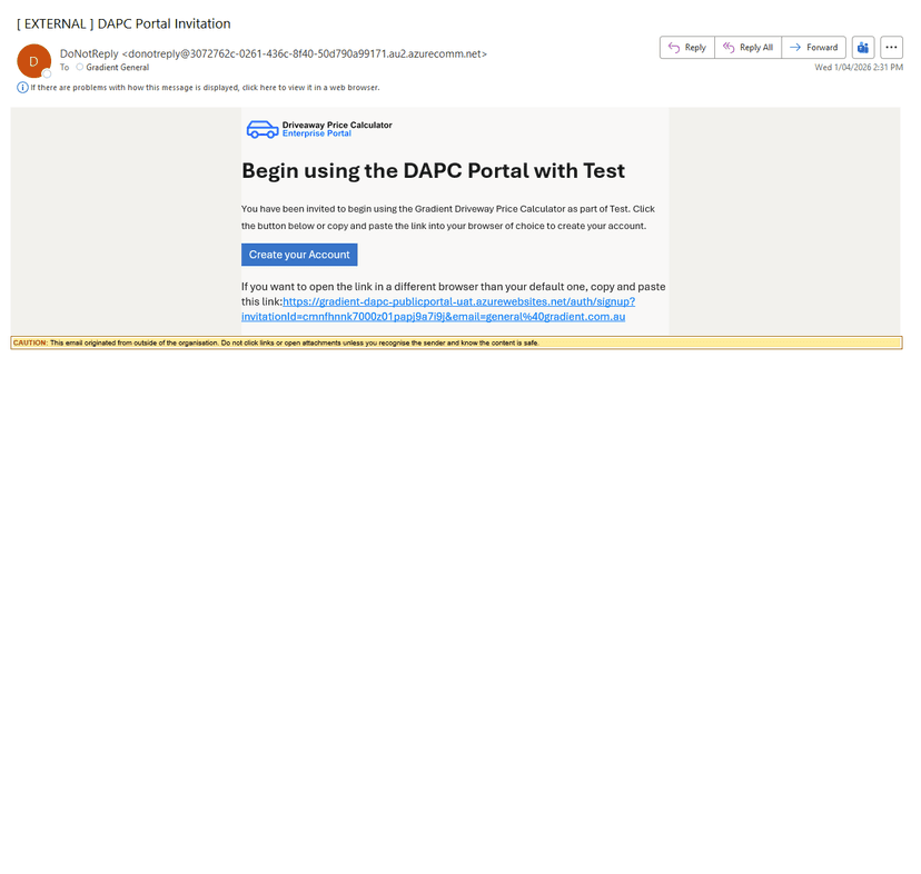 Joining an existing organisation | Documentation | Gradient DAPC