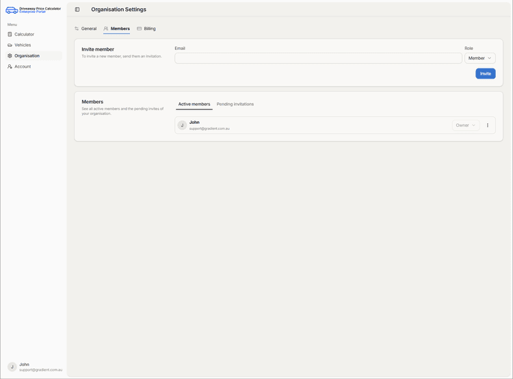 Manage members | Documentation | Gradient DAPC